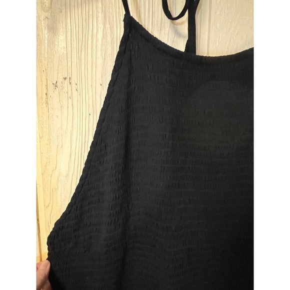 Maurices Tank Top Womens 1X Sexy Goddess Smocked Halter Elegant Edgy Flattering - Picture 5 of 12